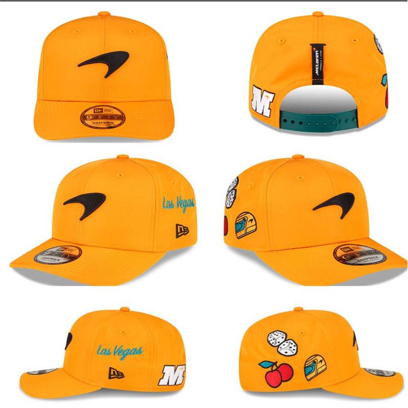 Závodní kšiltovka týmu McLaren F1 - Zakřivený kšilt s logem vozu