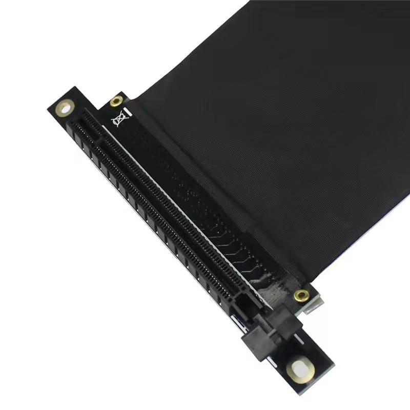 PCI-E 3.0 16X Graphics Card Extension Cable GPU PCIE3.0 Ribbon Extend Adapter Converter 20CM for PC Computer Wire