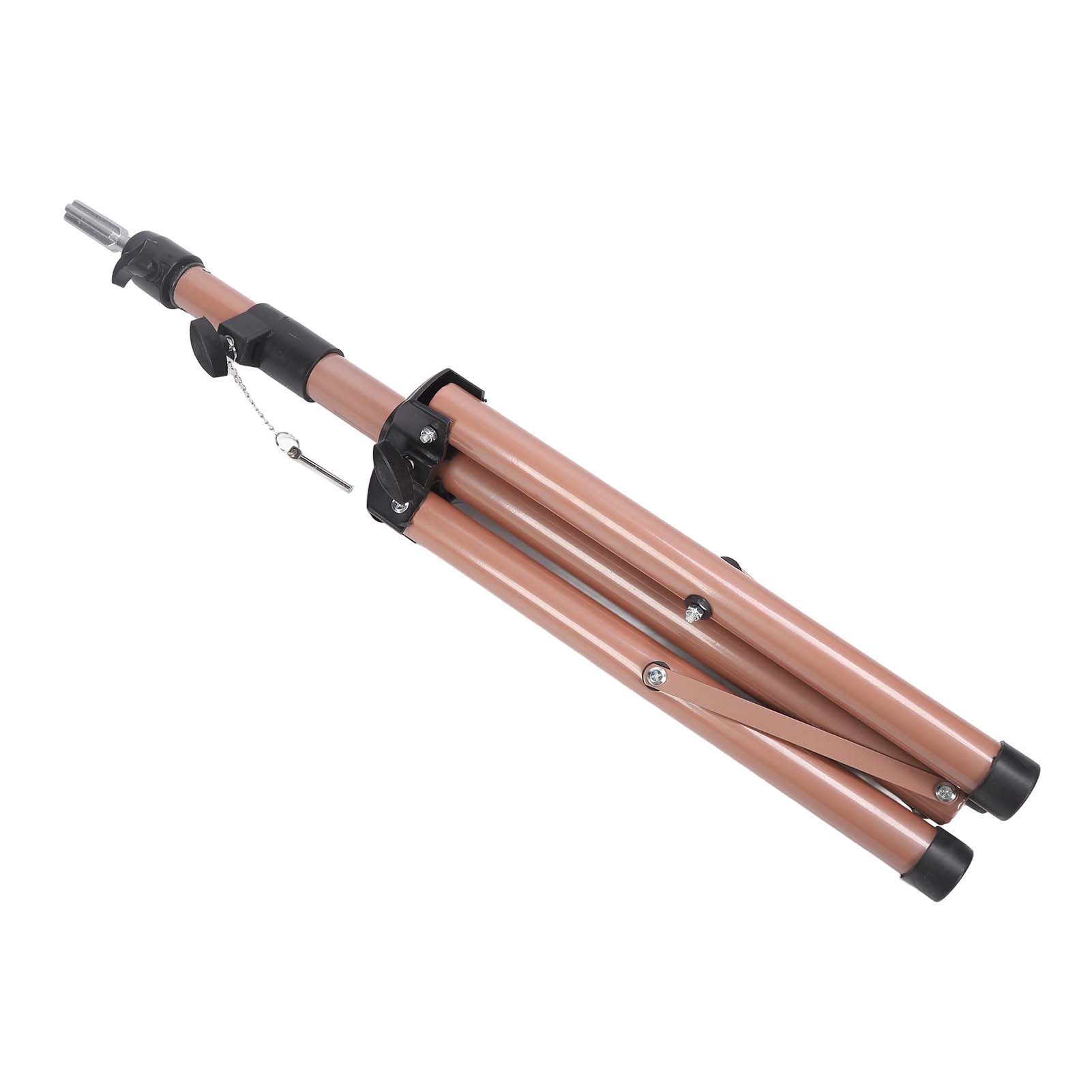 

Штатив для парика Профессиональный алюминиевый сплав Стабильный складной манекен голова Стенд кирпично-красный