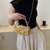 Acrylic Box Bag Female Niche Ice Crack Single Shoulder Cross-slung Handbag Net Red Chain Mobile Phone