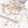 Anneaux de Jonction en Métal Anneaux Ronds Brisés Connecteurs pour Accessoires de Fabrication de Bijoux DIY 3-12mm Fournitures pour Colliers Boucles d'Oreilles
