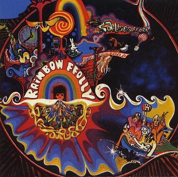 CD RAINBOW FFOLLY - Sallies Fforth CRREV112 Rev-Ola 2005 UK Rock Used