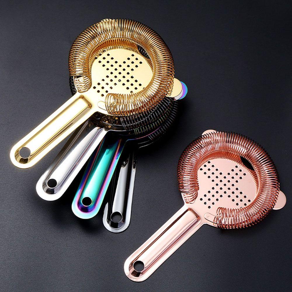 Removable Spring Cocktail Strainer 304 Stainless Steel Drink Strainer Bar Tool  Mixologists