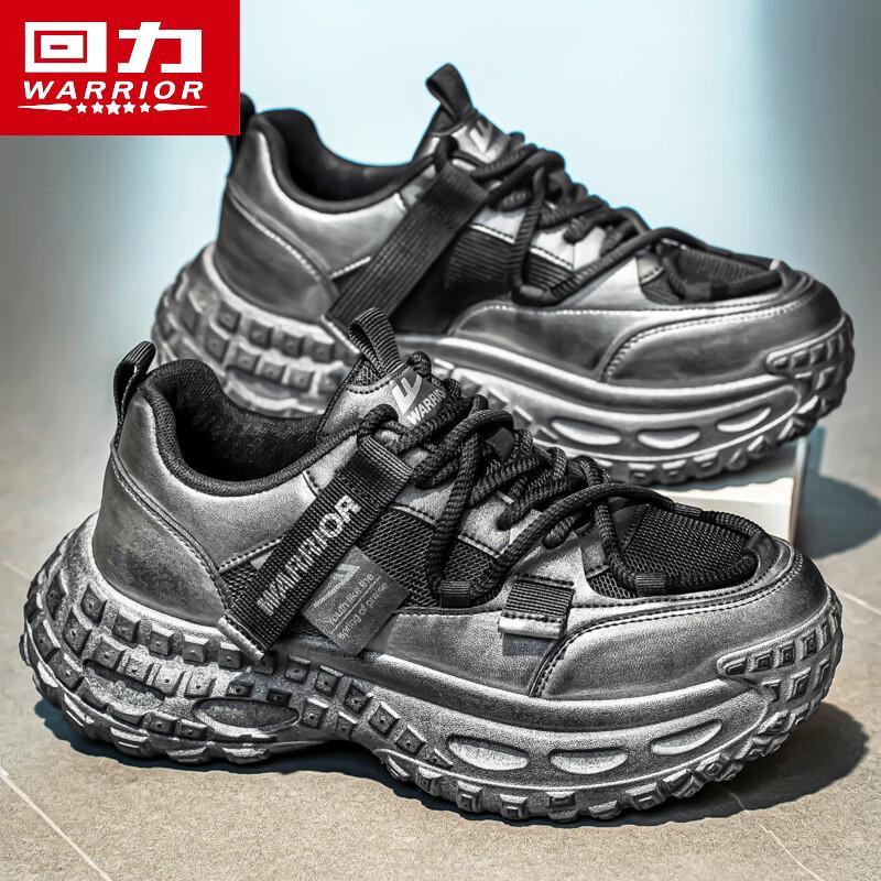 Warrior Men s 2026 Summer Thick-Soled Casual Dad Shoes 40