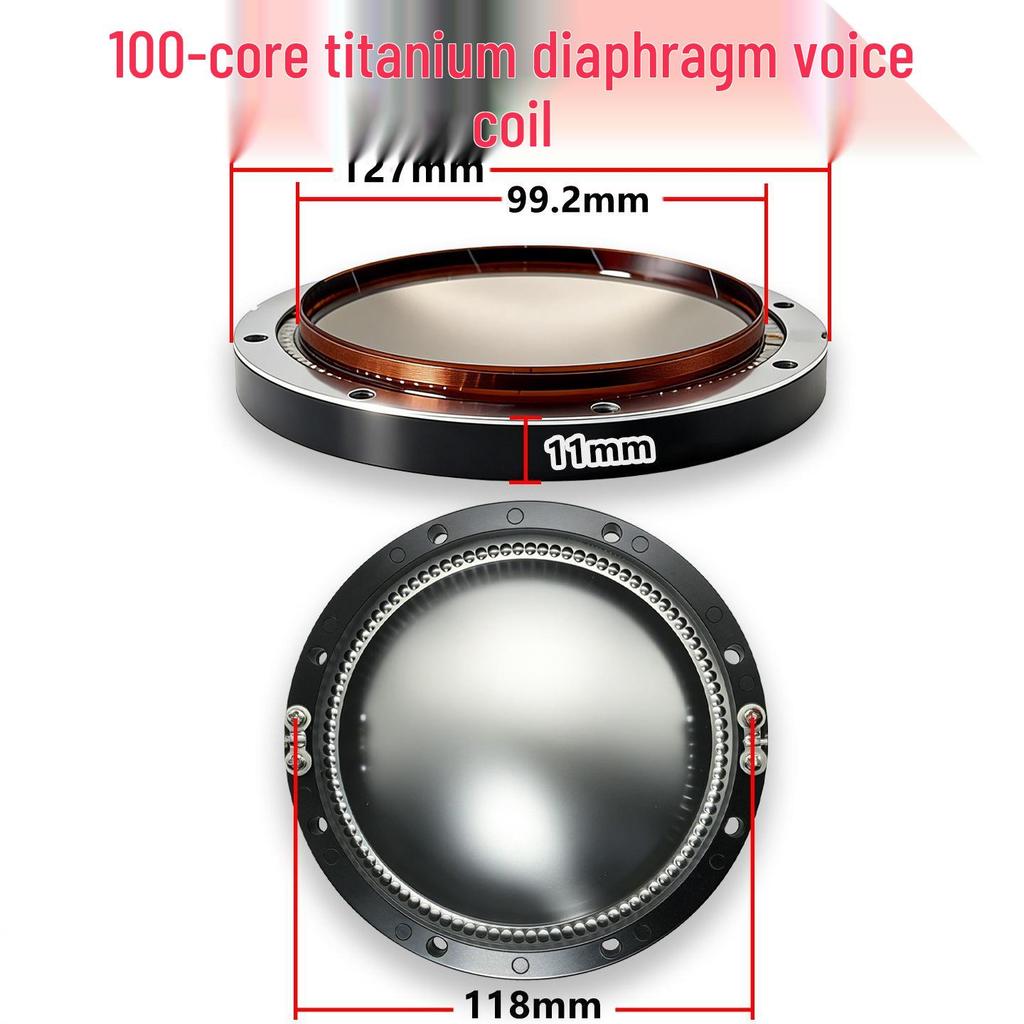 34 to 100 Core Titanium Voice Coil Diaphragm Tweeter Repair Parts