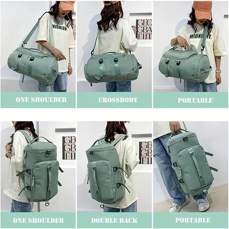 Velkokapacitní úložná taška Cestovní taška Tote Carry on Duffel Zavazadlo Vodotěsný Batoh Kabelka Oxford Přes rameno Ženy