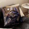 Horror Movie Characters Wall Art Michael Myers Halloween Pillow Cover Sofa Cushion Cover Home Room Decoration Children Gift