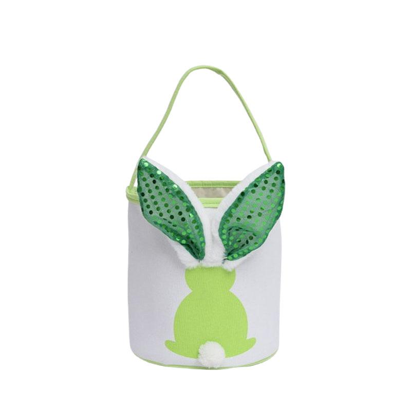 

Light Up Easter Basket Portable Candy Bucket Gift Bag for Egg Hunt Party Favors Holiday Decorations Celebration As Shown