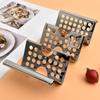 Taco Holder Stand Pancake Rack Stainless Steel Mexican Roll Rack Trays Taco Display Stand Mexican Food Rack Kitchen Gadgets
