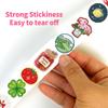 500PCS Cute Vegetables Fruits Roll Stickers Notebook Cartoon Laptop Luggage Retro Art Skateboard Phone Waterproof Sticker