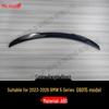 23-26 BMW 5 Series G60 Night Black Rear Spoiler & Diffuser Combo