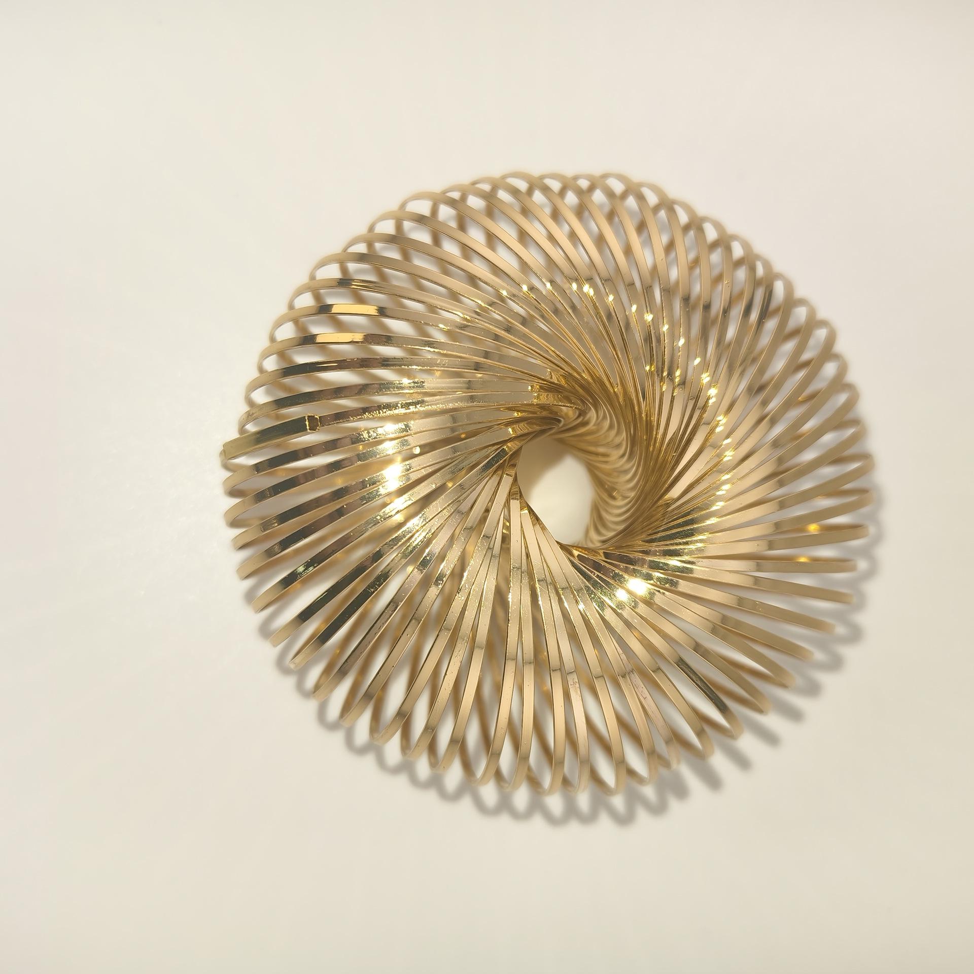 Шикарный европейско-американский смелый дизайн Складной браслет - Модное statement-украшение золотой