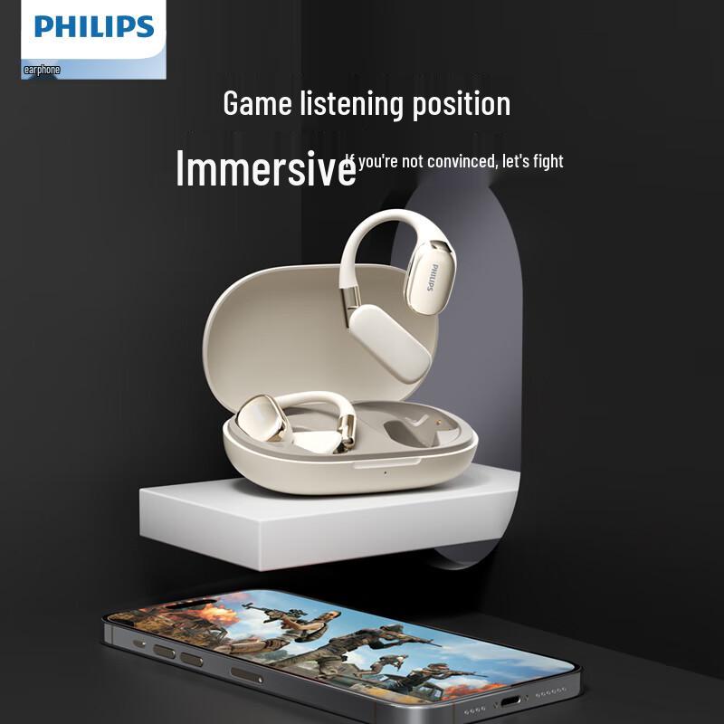 Philips TAT5739 Open-Ear Bluetooth Sports Headset