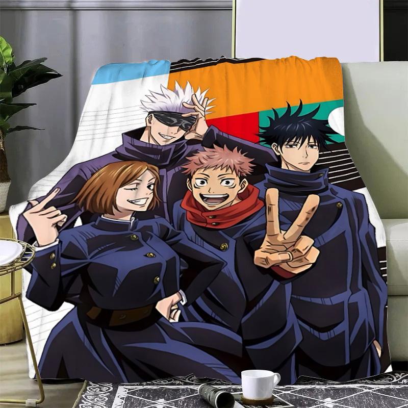 Hot Japan Anime K-KaisenS Printed Blanket Picnic Blankets Blanket Soft Comfortable J-JujutsuS Blanket Home Travel Birthday Gift