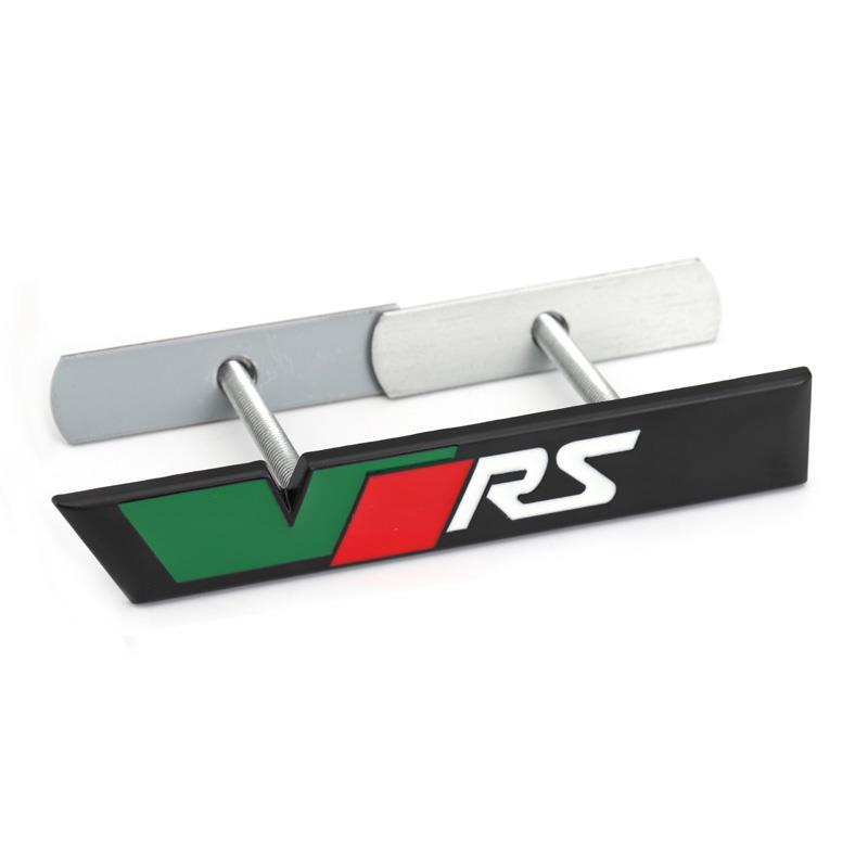 3D Metal Logo VRS Emblem Car Front Grill Badge Trunk Stiker Accessories