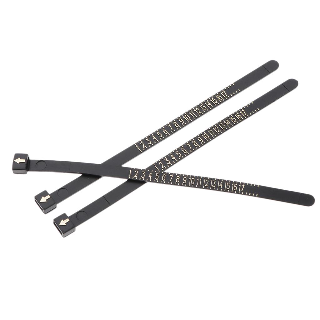 Finger Ring Band Gauge Sizer Jewelry Wrist Size Measure Tool CN 1 33