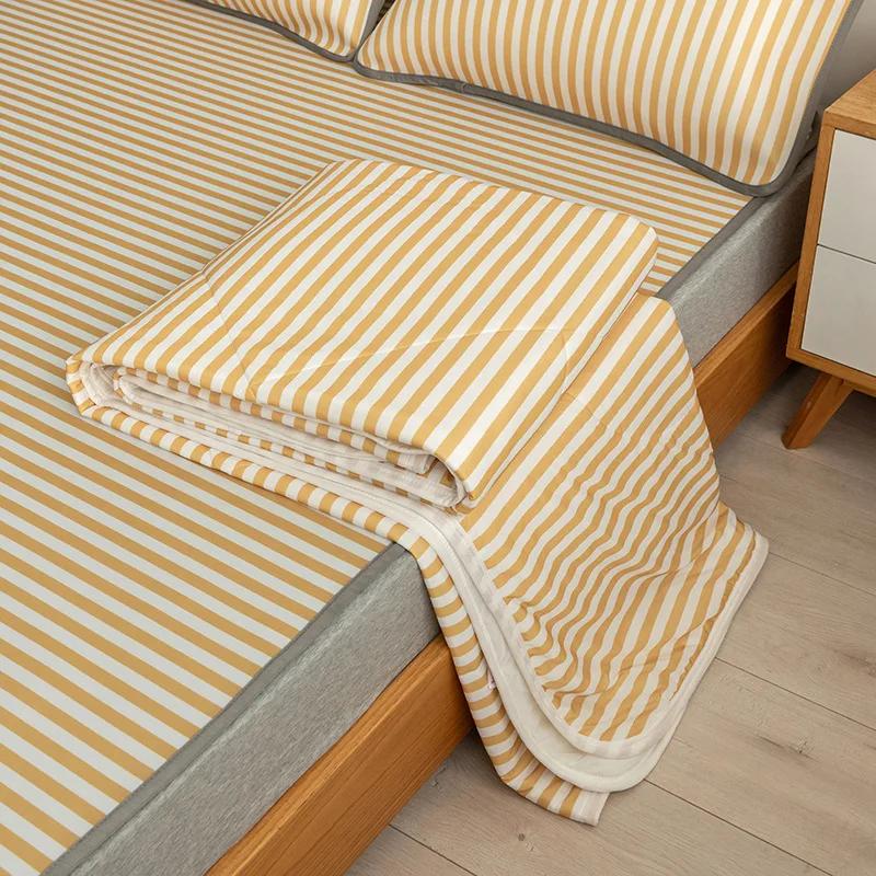 

Новый летний коврик из вискозного волокна, набор из трех предметов, класс А, можно полоскать в машине, коврик для стирки кондиционера 150cmx200cm 1pcs