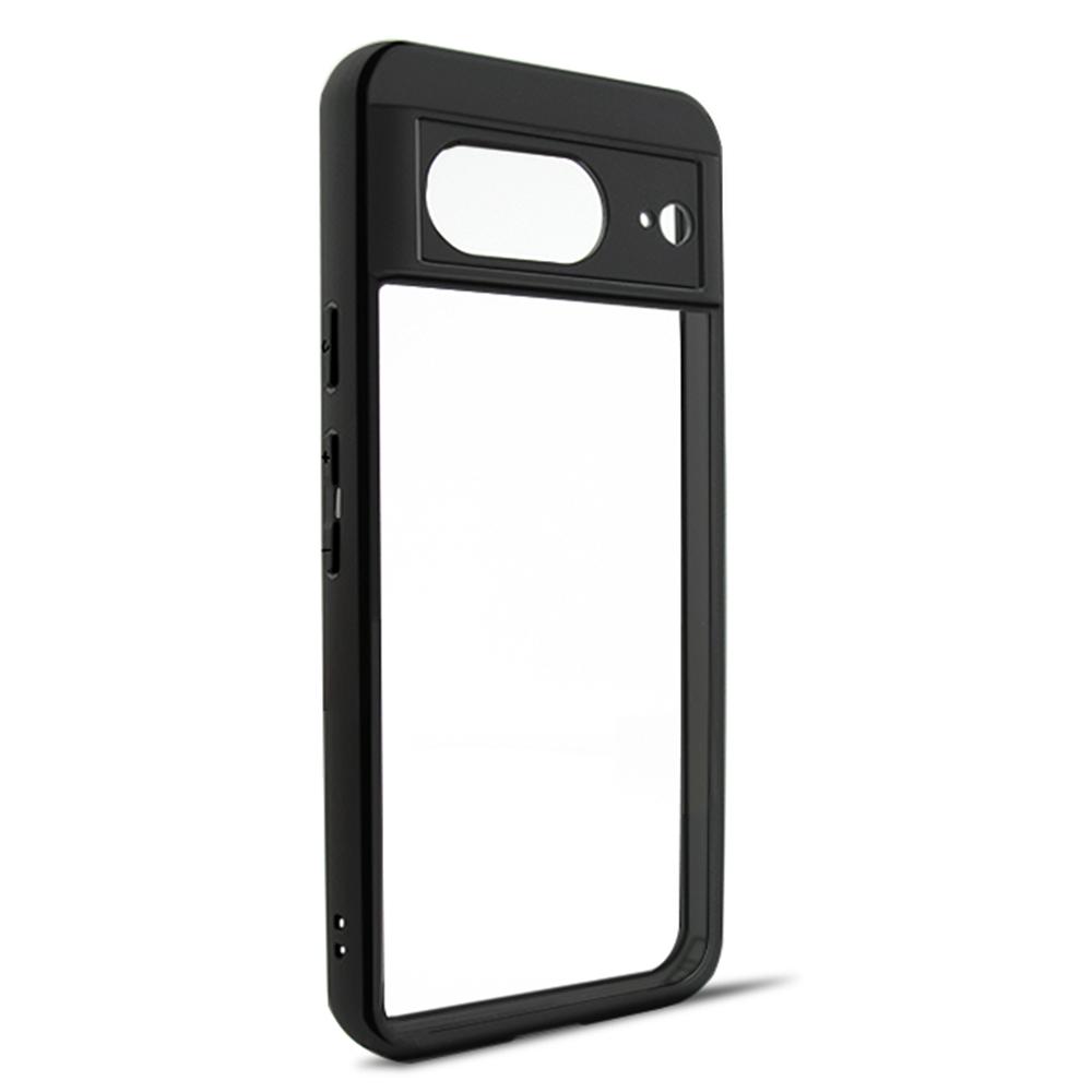 

For Google Pixel 8 Anti-Scratch TPU+Hard PC Phone Shell HD Clear Mobile Phone Case Cover A