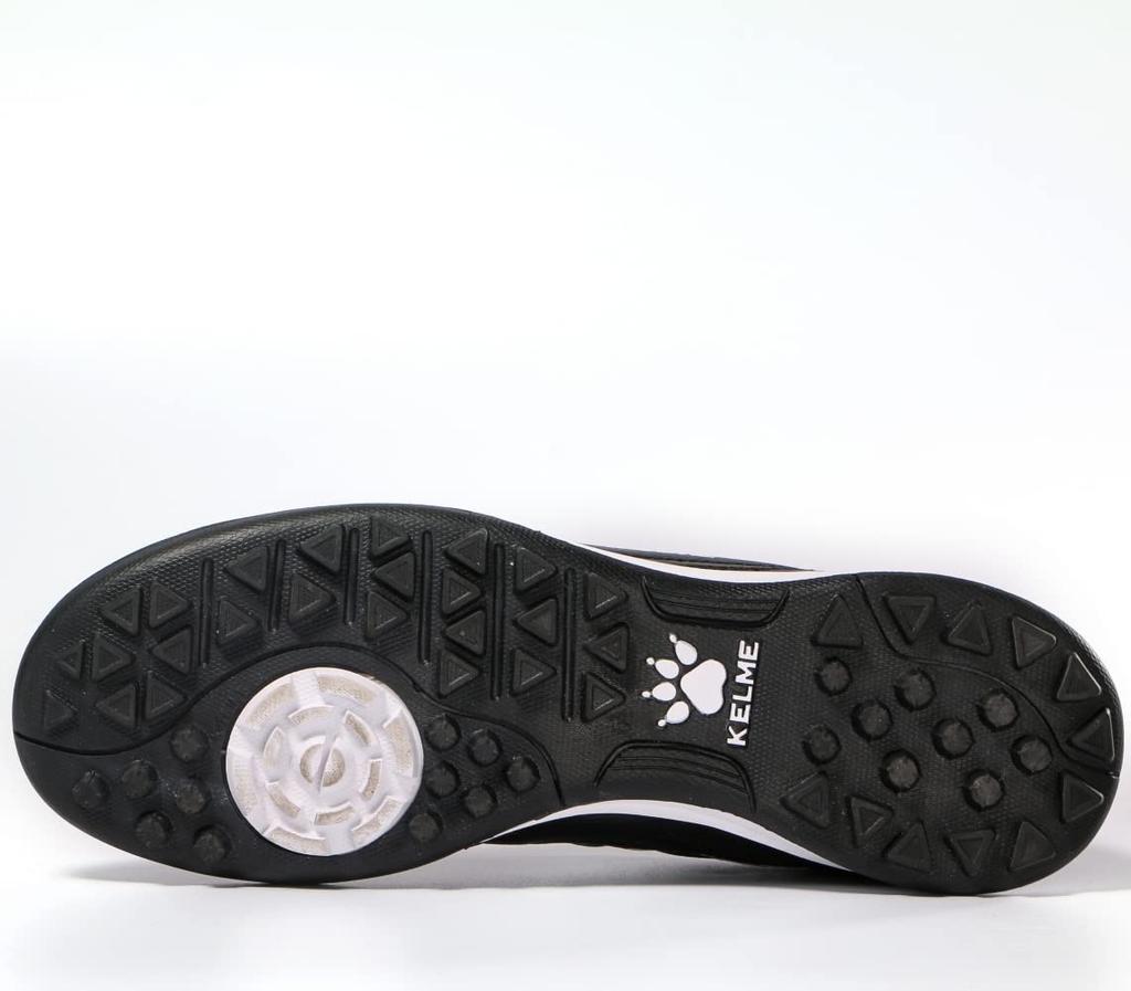 Kelme Kids' Soccer Cleats, Breathable, Teenager/Student Style, Boys & Girls, Black, Size 24.0cm