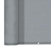Balcony Screen Privacy Fence Wind  HDPE  Weather for Deck Patio Backyard Outdoor Pool Porch Railing 118x35inch Grey