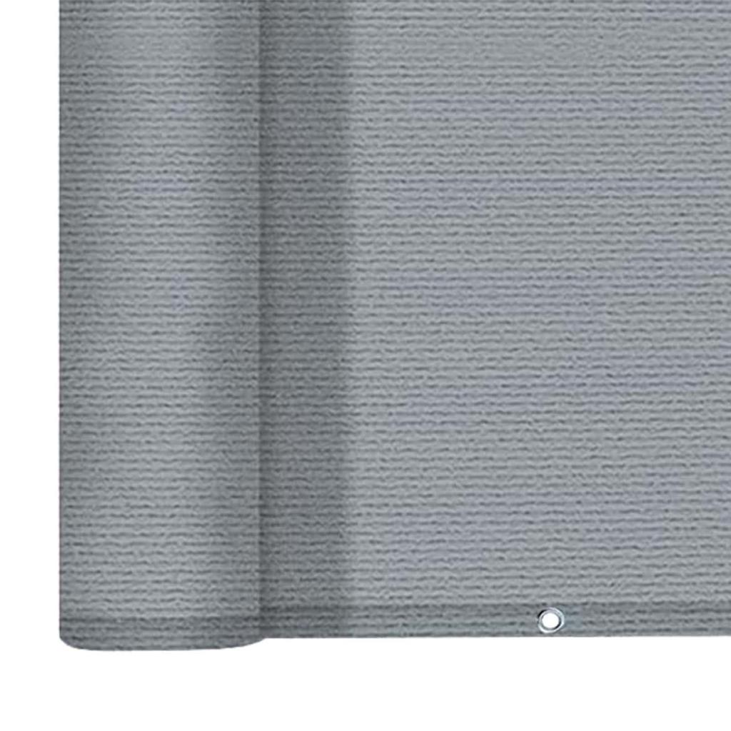Balcony Screen Privacy Fence Wind  HDPE  Weather for Deck Patio Backyard Outdoor Pool Porch Railing 118x35inch Grey