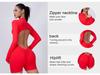 European & American Peach Lift One-Piece Yoga Bodysuit: Cross-Back, Hollow Design, Outerwear, Sports Shorts Style.