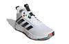 Adidas OwnTheGame 2.0 Slip Resistant Abrasion Resistant Mid top Performance Basketball Shoes White Black Kids' H01556