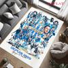 Olympique de Marseille Carpet Rug for Living Room Bedroom Home Sofa Decoration,Kids play Nonslip Floor Mat
