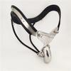 Manyjoy New EMCC Chastity Belt Male Penis Lock Device Adjustable Waist Invisible Underwear Strapon Pants Metal Chastity Device