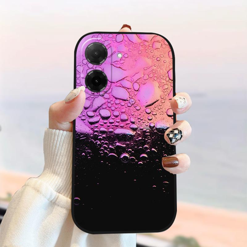 Für Xiaomi Poco C71 Hülle 25028PC03I 25028PC03G Silikon Weiches TPU Handyhülle Hüllen Für Redmi A5 4G Mode Luxus Schutzhüllen