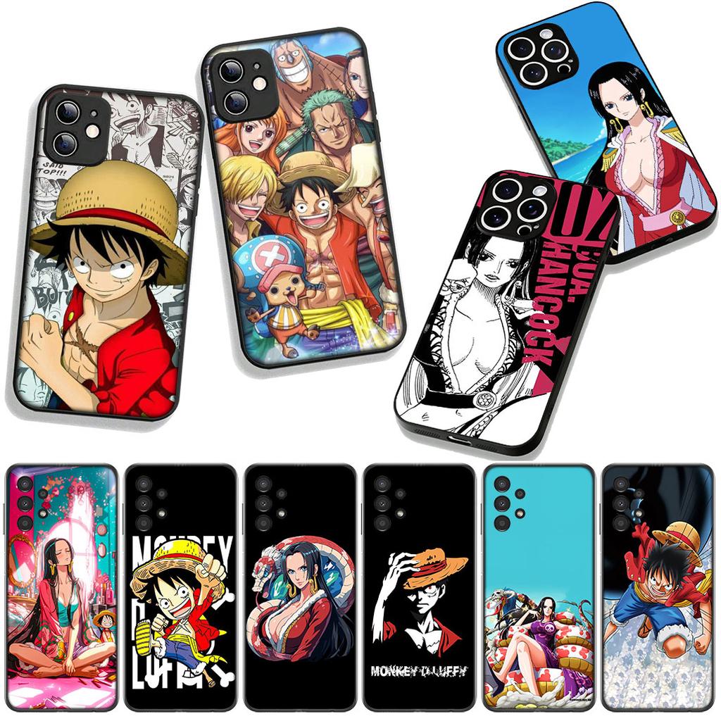 Cover One Piece Luffy Boa Hancock for Motorola Moto G04 G13 G14 G22 G23 G20 G32 G34 G35 G64 G82 G84 G53 G60 G72 E14 E15 E13 Case