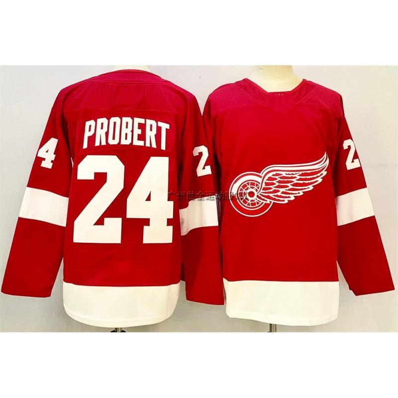 Mens Retro Ice Hockey Jersey Custom Number 71 88 Larkin DeBrincat Datsyuk Cotton Blend Practice Uniform