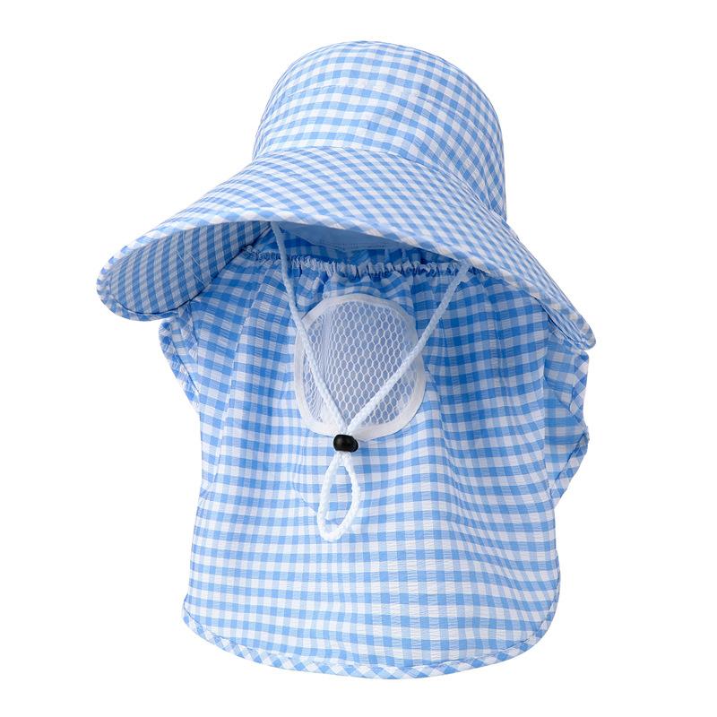 Tea picking hat female summer outdoor work full face dust protection neck cycling breathable mask big edge sun protection sun hat