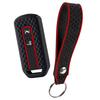 2 Pcs For Honda Sh125 Sh150 Sh300 Scoopy Forza 125 Forza 300 Remote Silicone Key Fob Chain Ring Cover Case Protector