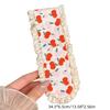 Knitting Colorful Flower Bangs Sticker Hair Band Printed Hair Sticker Headdress Sweet Floral Knitted Bangs Sticker Headband