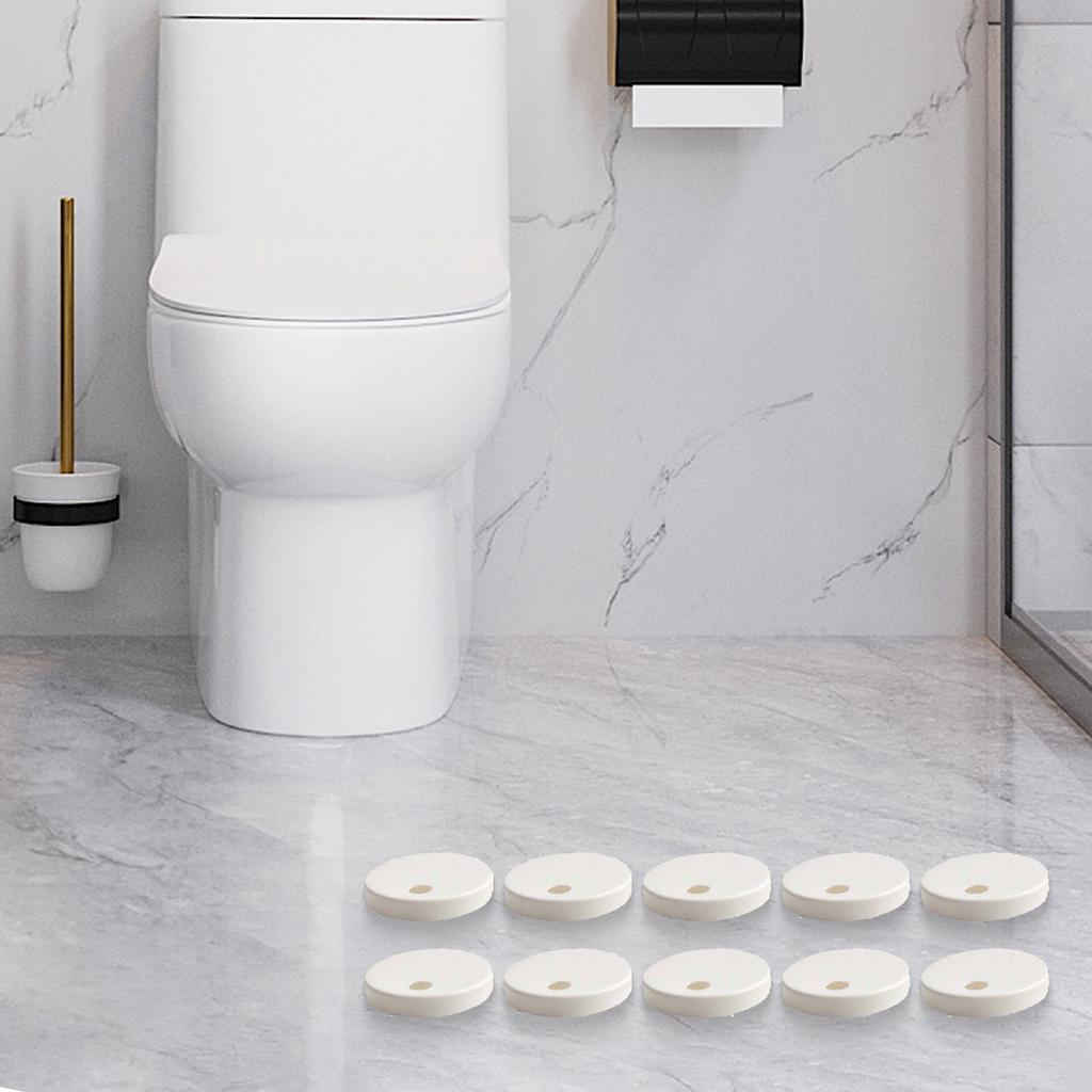 Waterproof and Stylish Toilet Seat Hinge Covers Available in Three Sizes
