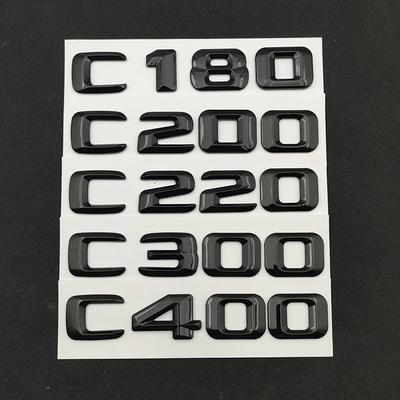 For Car Stickers Mercedes Benz C200 C220 C250 C300 C350 C400 C450 W205 W204 W203 Trunk Emblem Logo 2015 Accessories