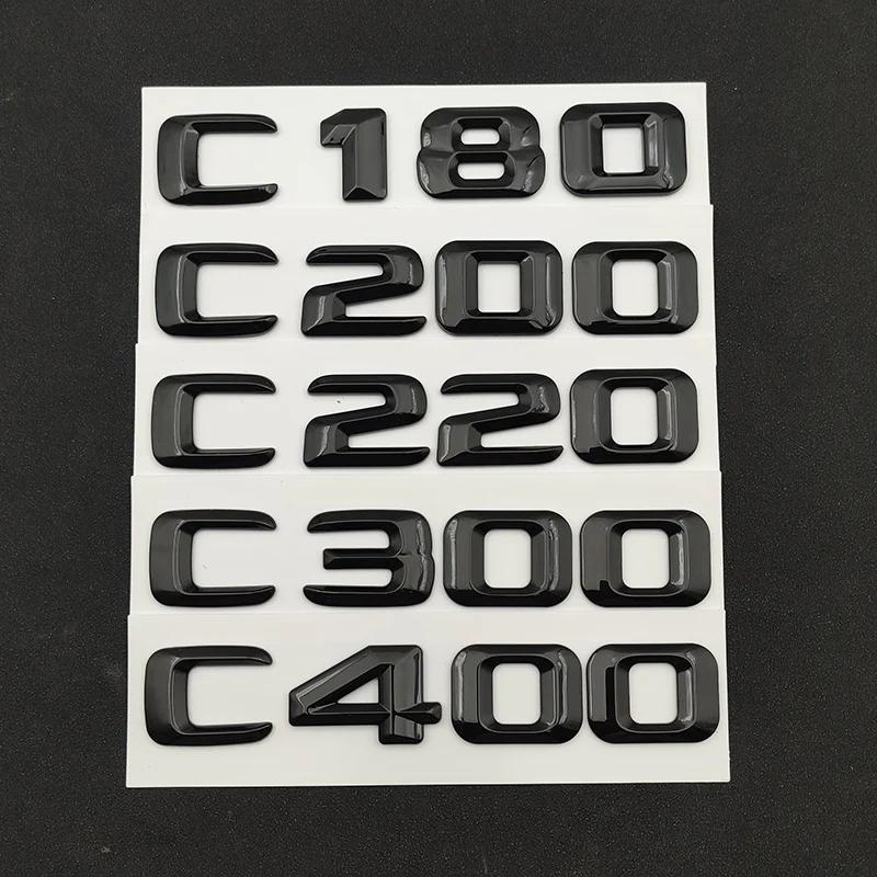 For Car Stickers Mercedes Benz C200 C220 C250 C300 C350 C400 C450 W205 W204 W203 Trunk Emblem Logo 2015 Accessories