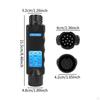 13 Pin Trailer Socket Tester, 12V Light Tester for , RV, Truck & Tractor