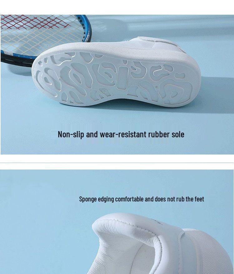 Women's Thick-Soled White Sneakers - Spring/Autumn Style for a Taller Look and Comfort for Long Days