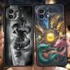 Phone Case Cover for Xiaomi Mi 17 Pro Max 15 14 13 12 11 Ultra 15T 14T 13T 12T 11T Pro Lite Soft TPU Shell Cartoon Dragon Long