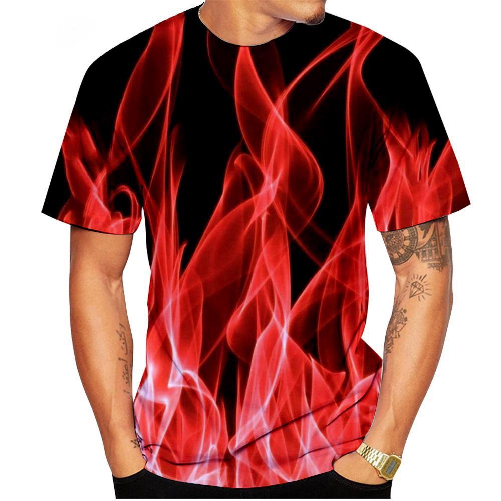 3D printed T-shirt for men and women, hip-hop short sleeved T-shirt, street wear T-shirt, top