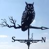 Retro Farm Scene Garden Stake Weathervane Professional Measuring Tools Patio