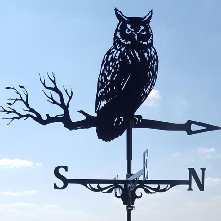 Retro Farm Scene Garden Stake Weathervane Professional Measuring Tools Patio