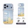 Rene Magritte Art Repeatedly Pasted For iPhone 17 Pro ProMax Back Sticker Cover