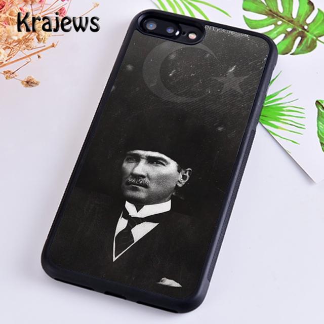 Mustafa Kemal Ataturk Phone Case Cover For iPhone 17 Air 16 15 14 plus 12 13 pro max coque Shell Fundas