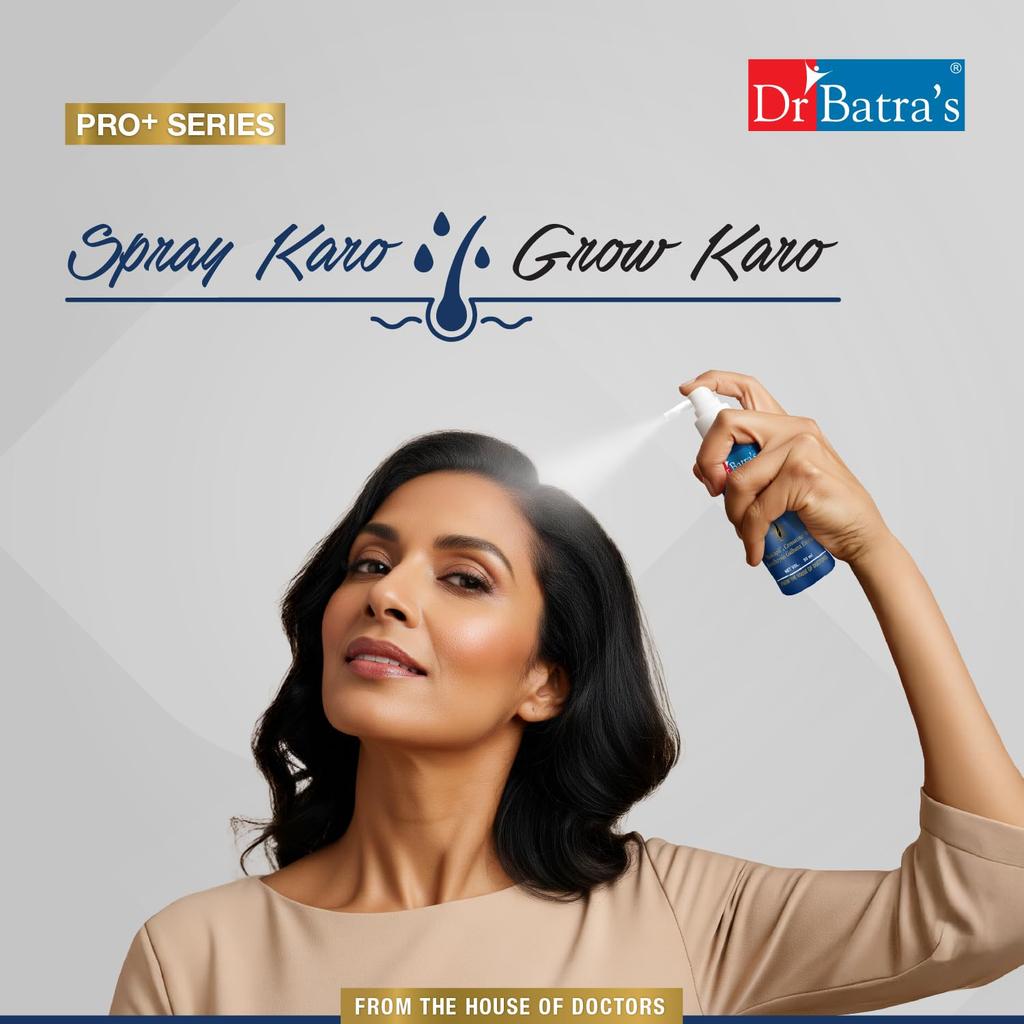 Dr Batra's Pro+ Hair Growth Serum 50 Gm Pack of 1 Natural Weightless Frizz Control Hair Care