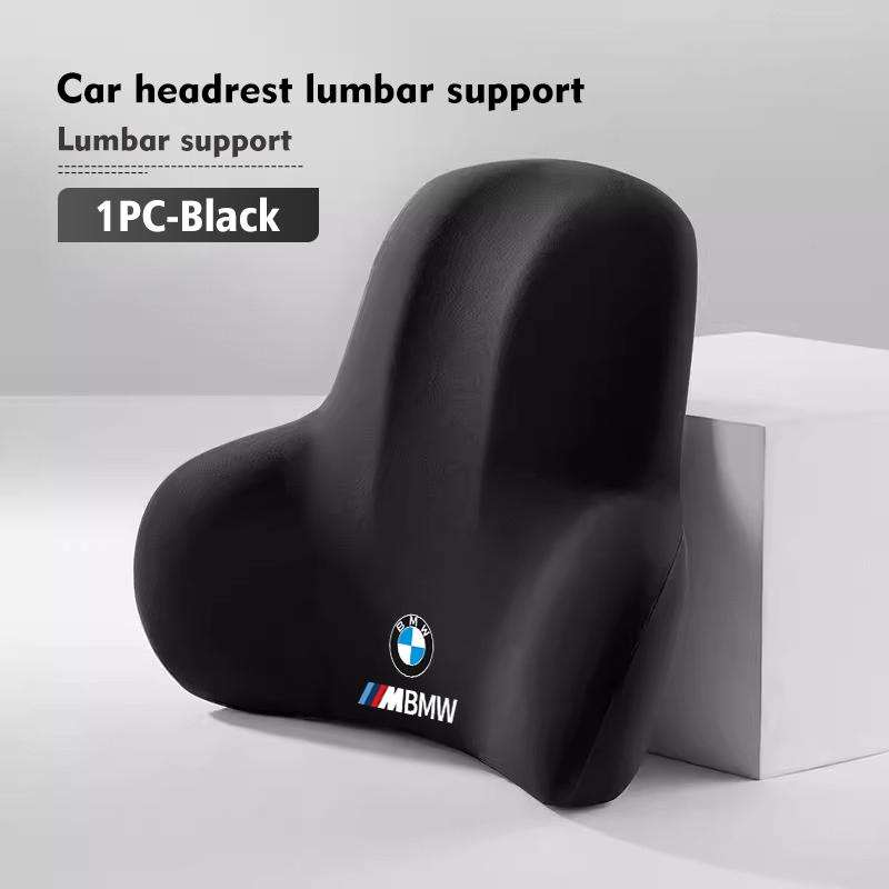 Car Seat Headrest Lumbar Rest Pad Neck Support Neck Pillow For BMW G30 G20 M3 M5 E91 E92 E93 E36 E70 X3 X4 X5 X1 E39 F30 NH8