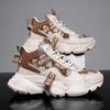 European station trendy dad shoes soft denim sneakers 15 years old Korean version of casual students running shoes 12 boys