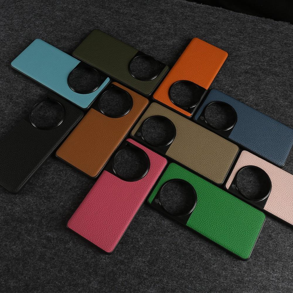 Premium Genuine Leather Phone Case For Oneplus 12 11 11R 10Pro 12 10R 10T Ace Nord N100 Cover Handmade Back Shell Coque